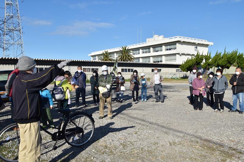 南海トラフ地震を想定し行われた館山市の防災訓練＝２０２１年１２月５日