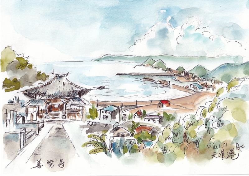 天津港と善覚寺