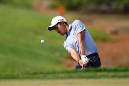 <p>　１２位に浮上した金谷拓実＝２月２８日、米フロリダ州（ゲッティ＝共同）</p>