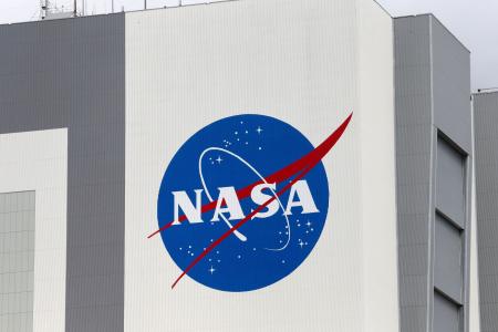 <p>　米航空宇宙局（ＮＡＳＡ）のロゴ＝２０２１年４月（ロイター＝共同）</p>