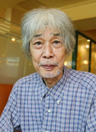 <p>　つげ義春さん</p>
