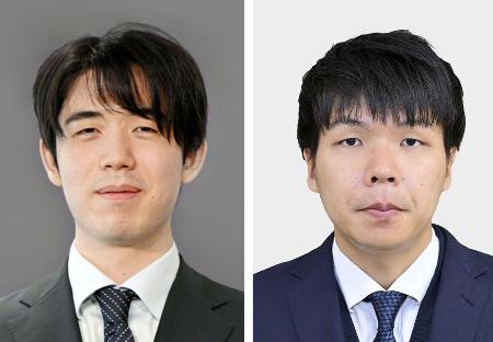 <p>　藤井聡太棋王、増田康宏八段</p>