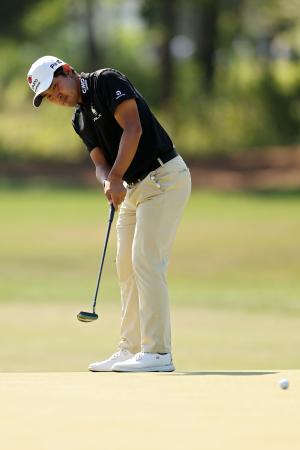 <p>　６０位だった金谷拓実＝２９日（ゲッティ＝共同）</p>