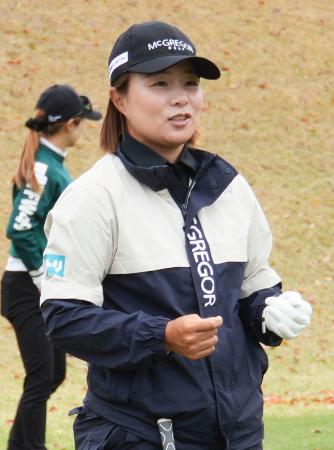 <p>　女子ゴルフのヤマハ・レディース葛城の会場で調整する永峰咲希＝１日、静岡県葛城ＧＣ</p>