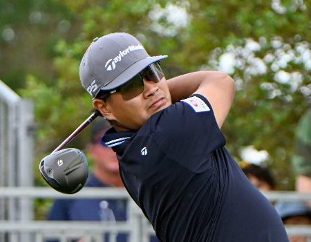 <p>　第２ラウンド、通算８アンダーで７位の久常涼＝ＴＰＣサンアントニオ（共同）</p>