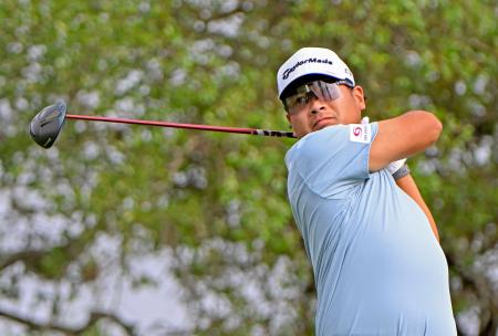 <p>　第３ラウンド、８ホールを終えて通算１１アンダーで暫定３位の久常涼＝ＴＰＣサンアントニオ（共同）</p>