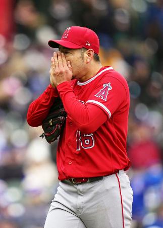 <p>　エンゼルス・菊池＝１日、シカゴ</p>