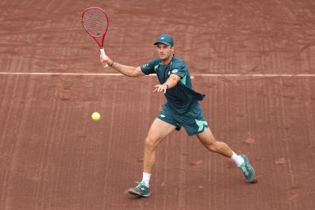 <p>　通算５勝目を挙げたトミー・ポール＝５日（ゲッティ＝共同）</p>