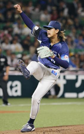 <p>　ソフトバンク戦に先発した西武・高橋光＝みずほペイペイドーム</p>