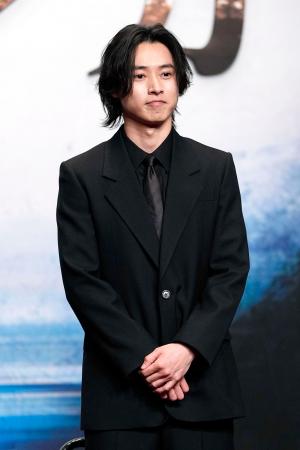 <p>　２０２８年のＮＨＫ大河ドラマ「ジョン万」で主演を務める山崎賢人さん＝９日午後、東京・渋谷のＮＨＫ放送センター</p>