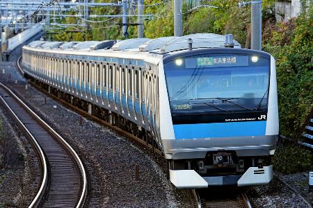 <p>　ＪＲ京浜東北線のＥ２３３系車両</p>