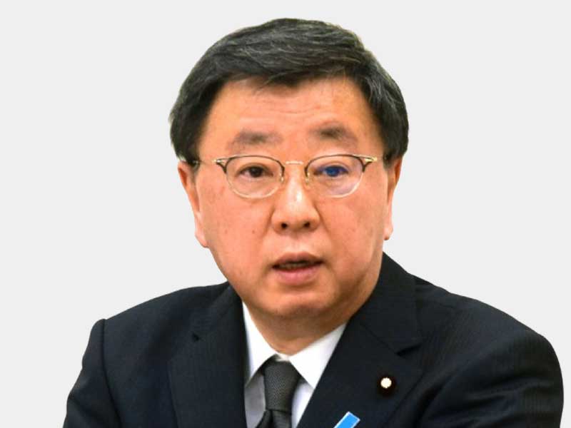 松野博一前官房長官