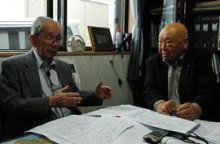 ８８歳“消防戦士”再会　東京大空襲でポンプ車に同乗　【地方発ワイド】