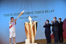 【写真特集・１日目】東京五輪聖火リレー・イベント写真ギャラリー　初日は山武・蓮沼海浜公園で