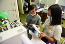 「感染対策徹底して」　コロナ予防啓発で小学生がメッセージ　神崎町
