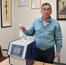理化学機器多分野に　使い捨てで感染リスク回避　三井電気精機（野田市）【ちばの元気企業】