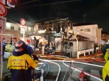 【動画あり】住宅火災１人不明　習志野