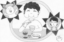 ＜朝ごはん＞　脳、体覚まし調子整える　【現代食事考】（１６０３）