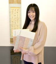 文化を未来につなぐ　成田山書道美術館の学芸員　田村彩華さん（３０）　【ひと模様】