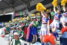美爆音ＶＳ市船ソウル　習志野と市船橋の強豪対決、スタンド応援も熱気　第１０５回全国高校野球　千葉大会　第１１日