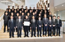 千葉商大付を表彰　千葉県高野連が２１世紀枠に推薦　主将「自覚持ち日々精進」