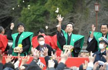 成田山節分会に大河出演の吉高由里子さん、柄本佑さんら登場へ　豊昇龍関や高安関も豆まき　新勝寺で２月３日