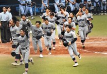 長生　歴史の扉また一つ　第７７回春季千葉県高校野球大会