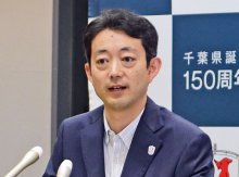 熊谷知事が公務復帰　インフルで２日まで自宅療養