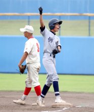 姉崎　２年飯田決勝点　第１０６回全国高校野球　千葉大会　第２日