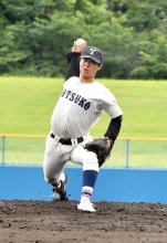 先発２年・麻生「悔しい」　四街道　第１０６回全国高校野球　千葉大会　第６日