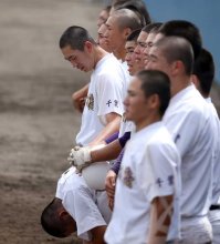 元チームメートに夢託す　千葉経大付・福井　第１０６回全国高校野球　千葉大会　第９日