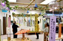 小江戸に響く涼やかな音　香取で「風鈴まつり」８月１７日まで