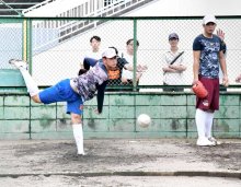 木更津総合　千葉ブルペン７０球　強雨で軽め調整　第１０６回全国高校野球