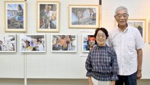 大原漁港生き生きと　宮原さん夫婦で写真展　いすみ