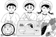 ＜学校給食の役割＞　食べながら学ぶ時間　【現代食事考】（１６９８）