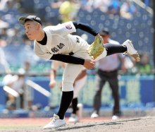 「やりたい投球できた」　諸岡、５回ピシャリ　市船橋　第１０７回全国高校野球　千葉大会　第１４日