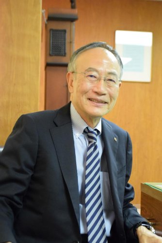 旭日双光章を受章した千葉県建設業協会理事　岡田知益さん（７０）