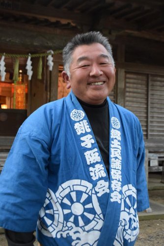 銚子神輿連合会副会長・宇野沢広道さん