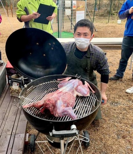 さばいたキョンと苅込さん