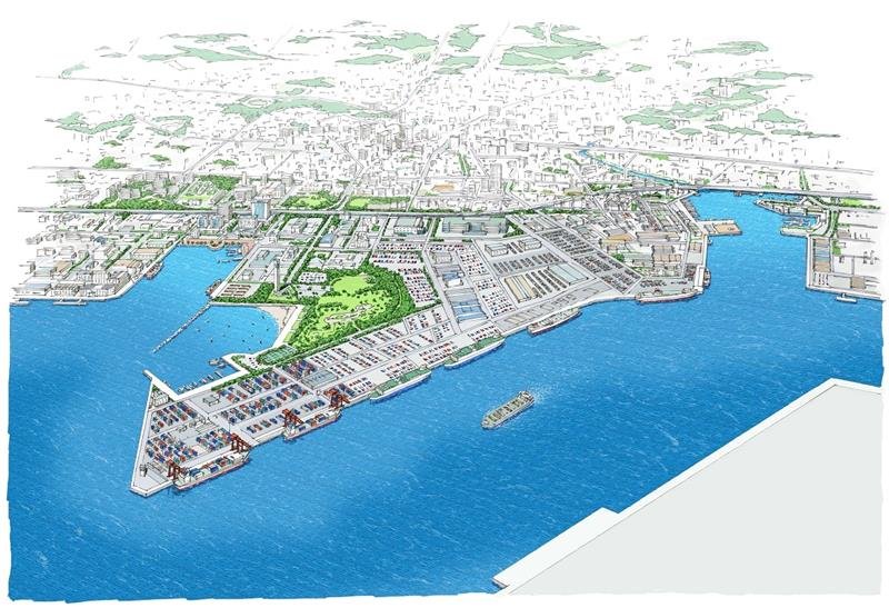 千葉港千葉中央地区埠頭再編スタート　物流拠点、機能強化へ　岸壁改修で輸送需要対応