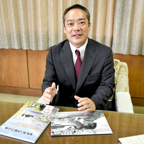 橋本浩町長