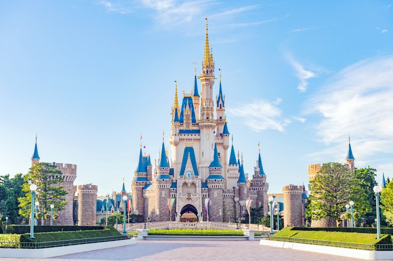 東京ディズニーランド（オリエンタルランド提供）