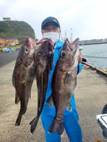 飯岡沖でヒットしたアラ（写真は「清勝丸」提供）