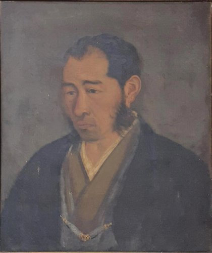 柴原和の肖像画（県文書館提供）