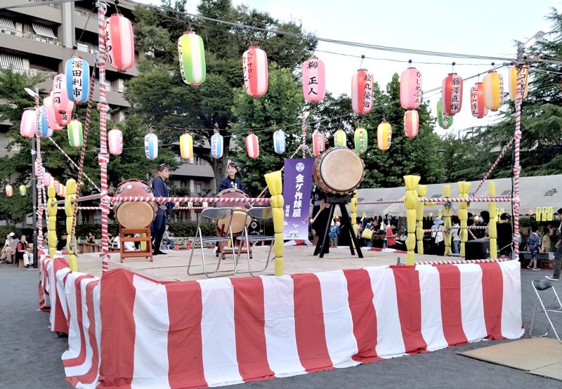 伝統の御陣屋太鼓“引退”　夏まつり最後に代替わり　松戸・金ケ作地区
