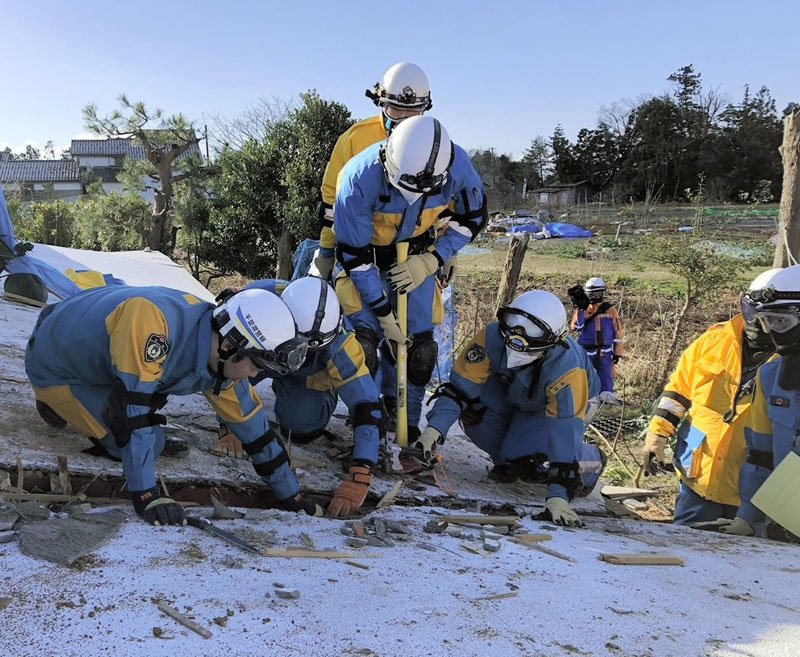 【動画あり】能登半島地震　千葉県警の派遣部隊が活動報告　８人救助も心肺停止の人も　「非現実的な状況だった」