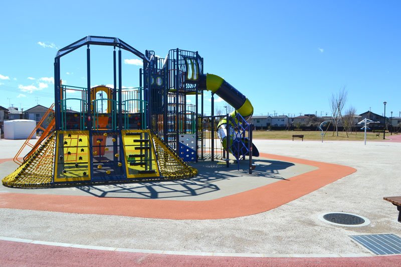 災害時は一時避難場所に　かまどや簡易トイレ設置　白井に「冨士公園」開園