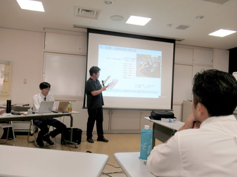 三番瀬フォーラムによる三番瀬の「環境ＤＮＡ調査」報告会＝市川市