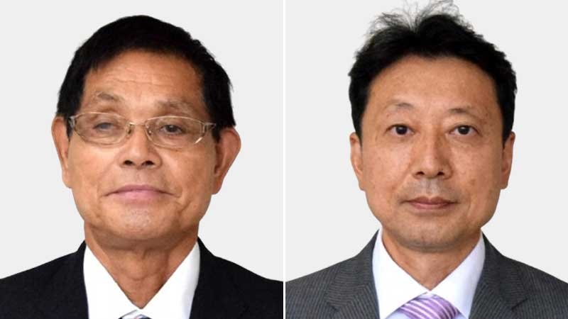 （左から）行木光一氏、都祭広一氏