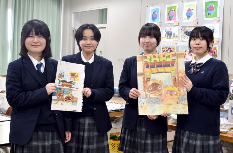 とよすけパンいかが？　東葉高キャラ×船橋人気ベーカリー　４月末まで限定販売　売り上げ一部、文化財保全に